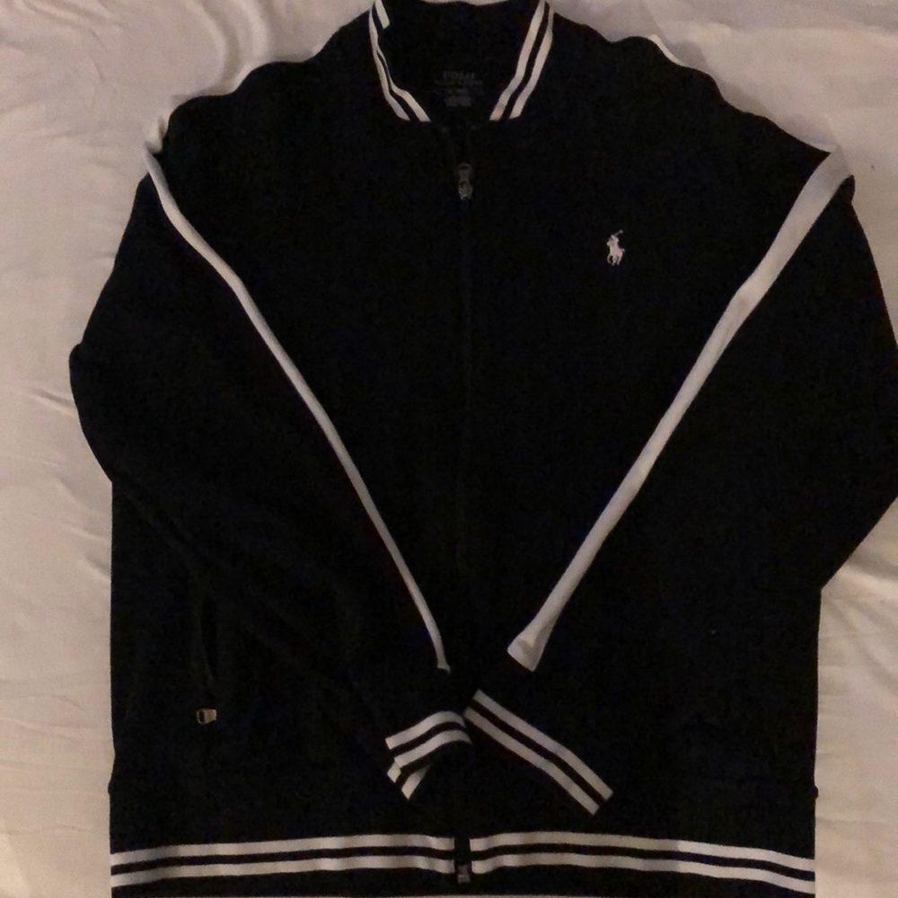 Polo zip up Sweatshirt